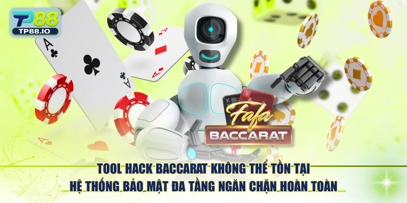 Tool hack Baccarat không thể tồn tại hệ thống bảo mật đa tầng ngăn chặn hoàn toàn.